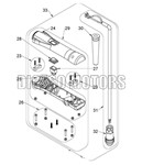 SET IMPUGNATURA COMPLETA OLIVANCE CASTELLARI VERTIGO, TORNADO OE300320