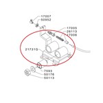 SUPPORTO INFERIORE STEGOLA 11500 GRILLO - 21731G