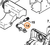 Tubo flessibile MS170/180 STIHL