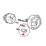 DISTANZIALE FRIZIONE MOT. 15LD440 EFCO 417 S - OLEO MAC