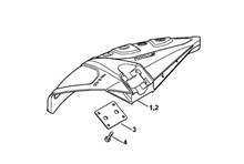 RIPARO PARAPASSI FS235 - FR235 STIHL - 41807108106